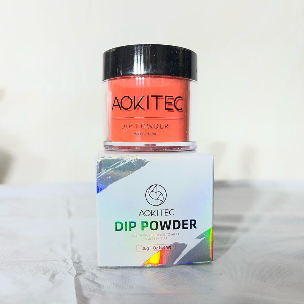 Coral Dip Powder
